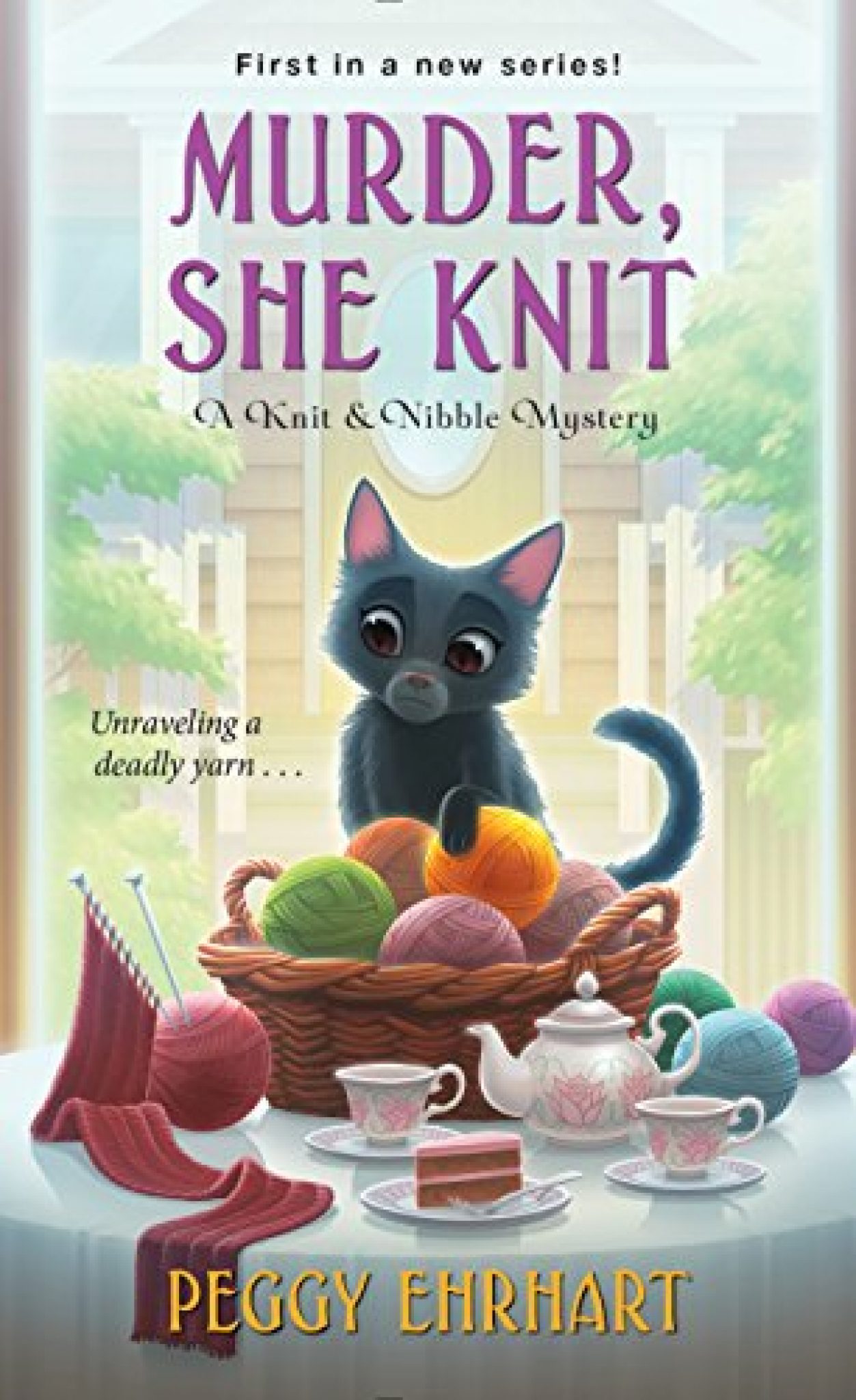 Murder, She Knit (A Knit & Nibble Mystery Book 1) Cozy Mystery Book