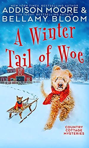 A Winter Tail of Woe (Country Cottage Mysteries Book 14)