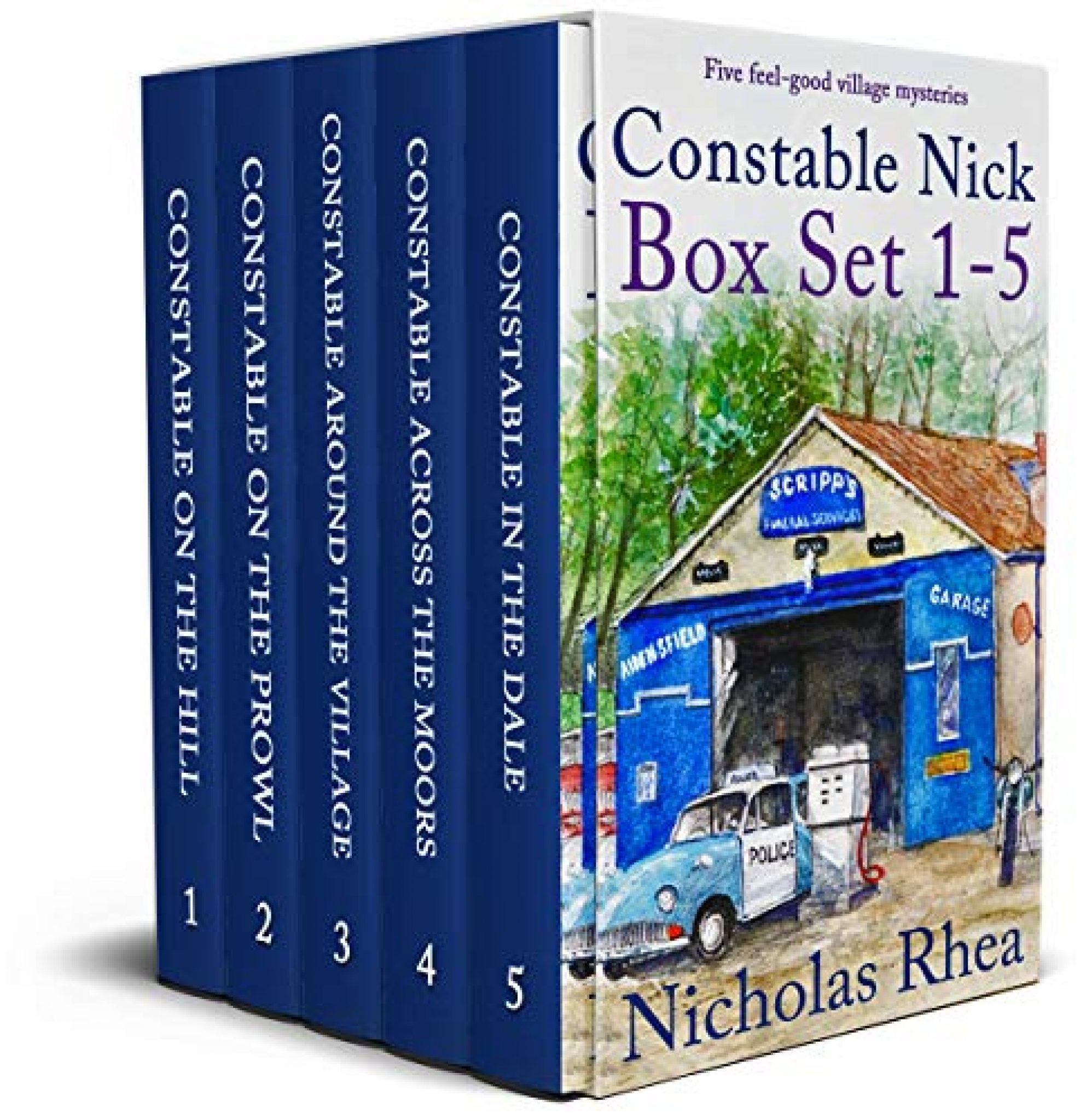 CONSTABLE NICK BOX SET 1?5 five feelgood village cozy mysteries Cozy