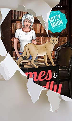 Dames and Deadly Games: Paranormal Cozy Mystery (Mitzy Moon Mysteries Book 13)