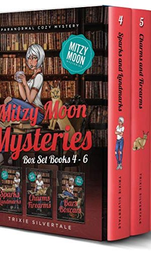 Mitzy Moon Mysteries Books 4-6: Paranormal Cozy Mystery (Mitzy Moon Mysteries Box Set Book 2)