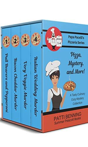 Papa Pacelli’s Pizzeria Cozy Mysteries: Books 1 – 4 (Papa Pacelli’s Pizzeria Series)